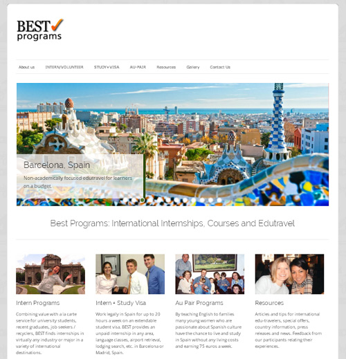 Best Programs Launches New Website: Edu-travel Package Programs